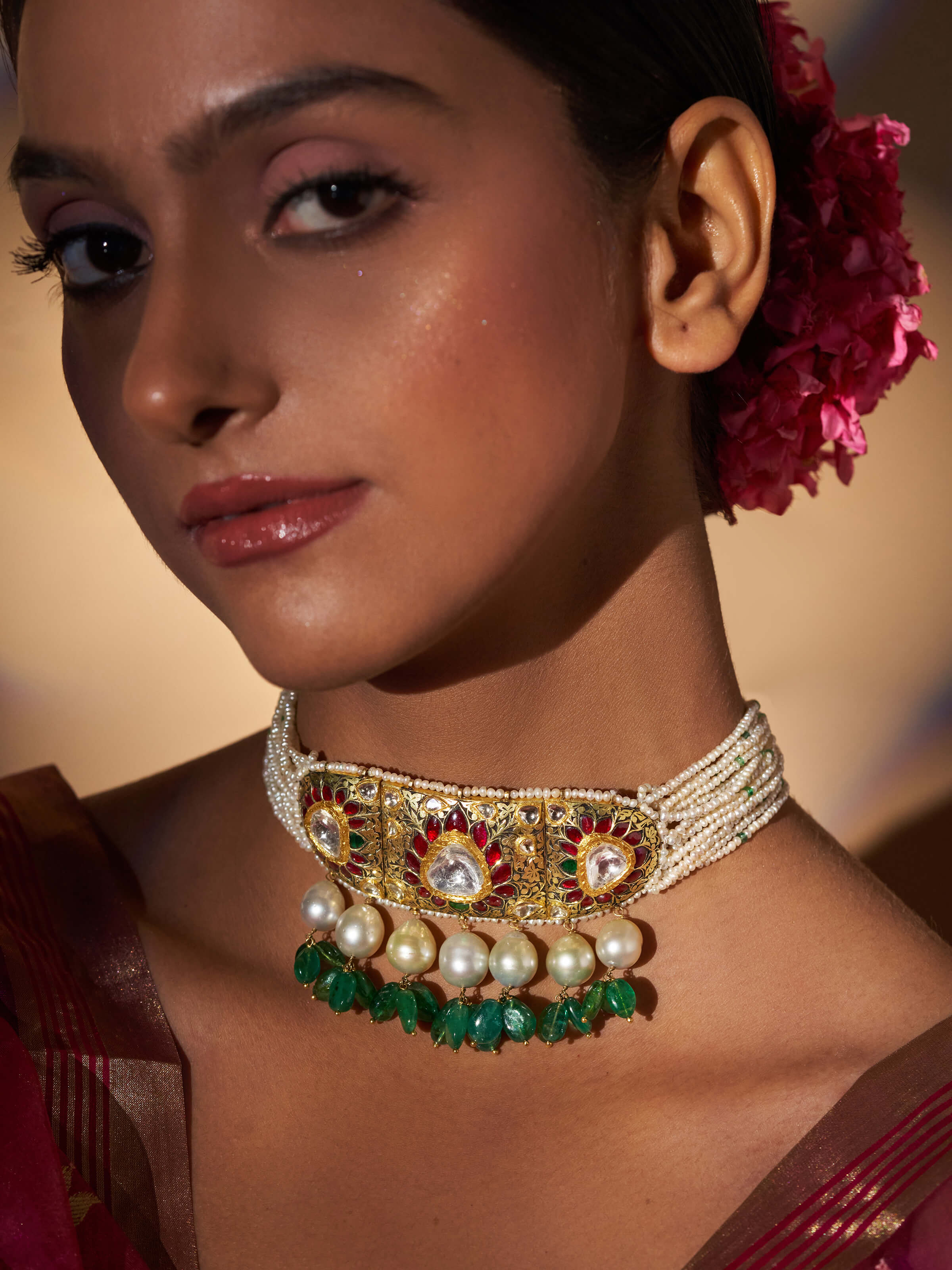 Partash 18 Karat Gold Choker