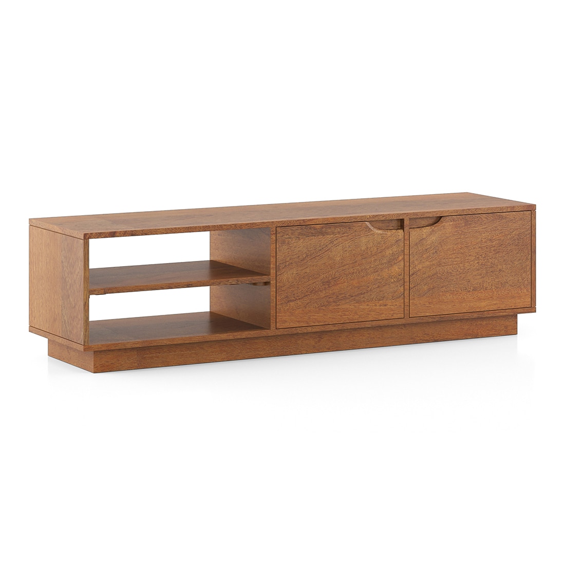 Zephyr Small TV Unit Finish - Amber Walnut