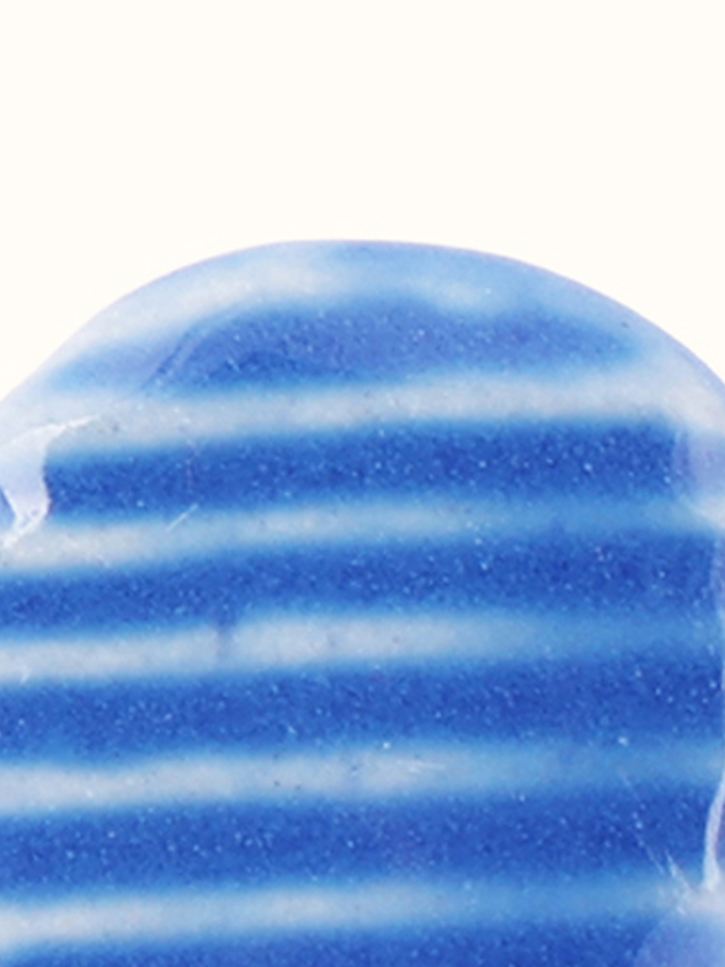 Detail shot of Ceramic stud earrings