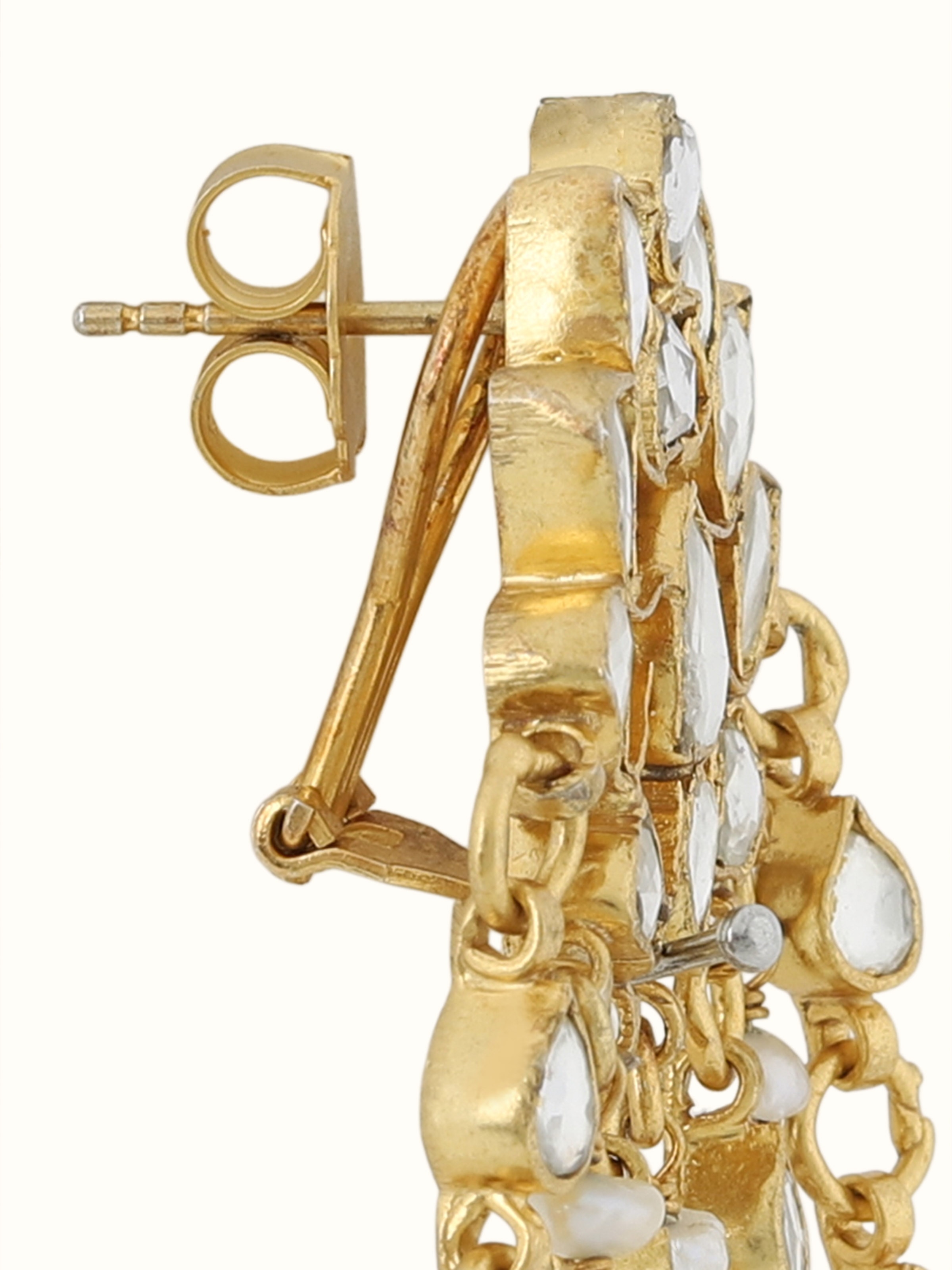 Silver Smithing Chandelier Earrings