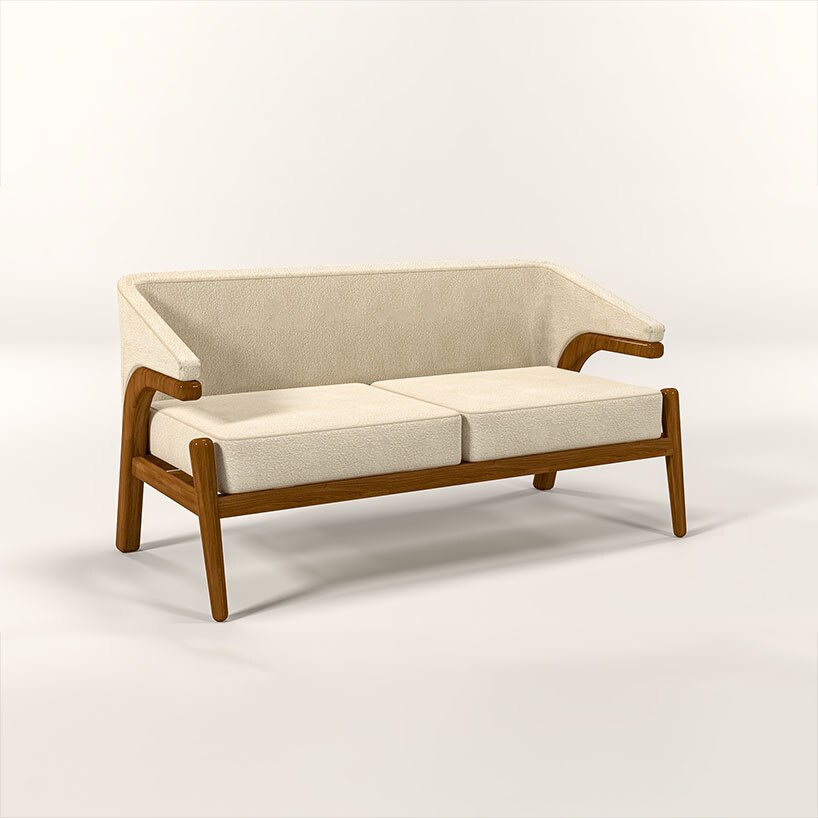 Contemporary Premium Minimalist Fabric Sofa (Colour: Beige, Seater: 2+1+1)
