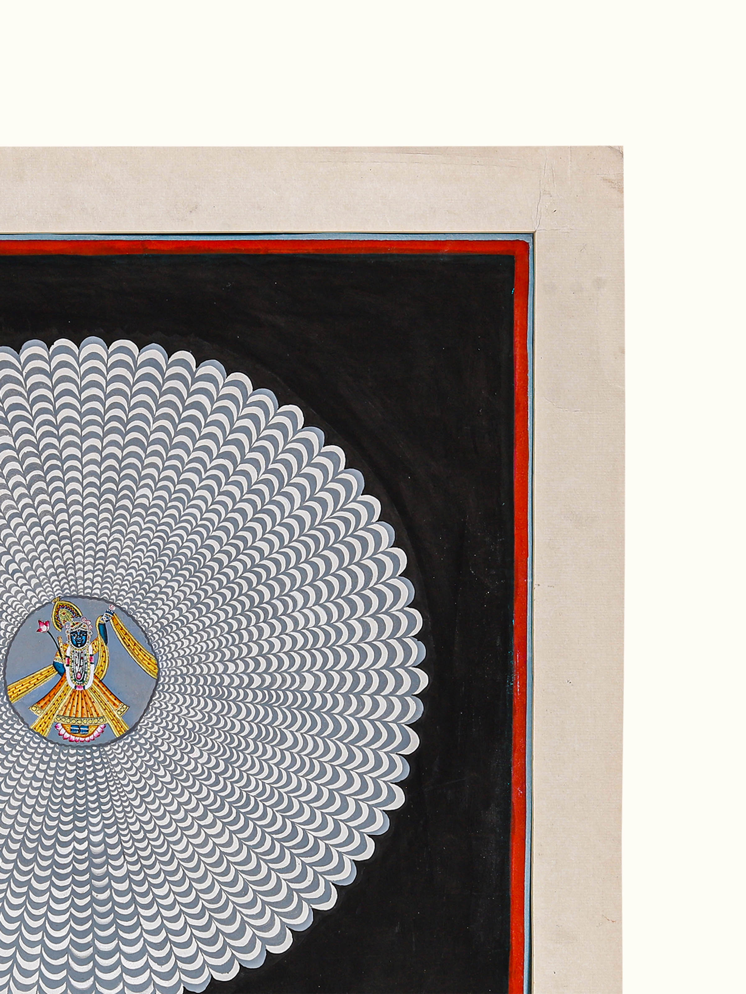 Shrinathji Geometric Pichwai Painting