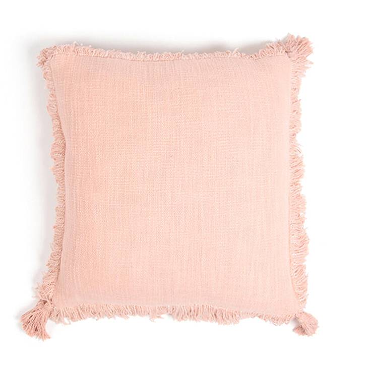 Pretty In Pink Cotton Cushion Cover - Urban Ladder