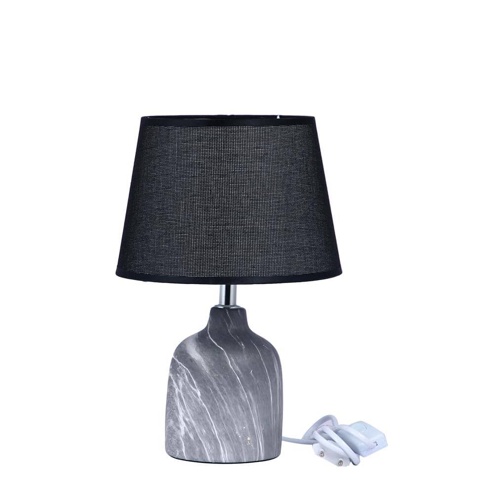 Luxury Black Grey Table Lamp Bold Contemporary