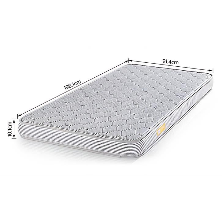 Essential Foam Single Size Mattress (Mattress Thickness : 4 Inches, Mattress Dimensions : 78 x 36 in)
