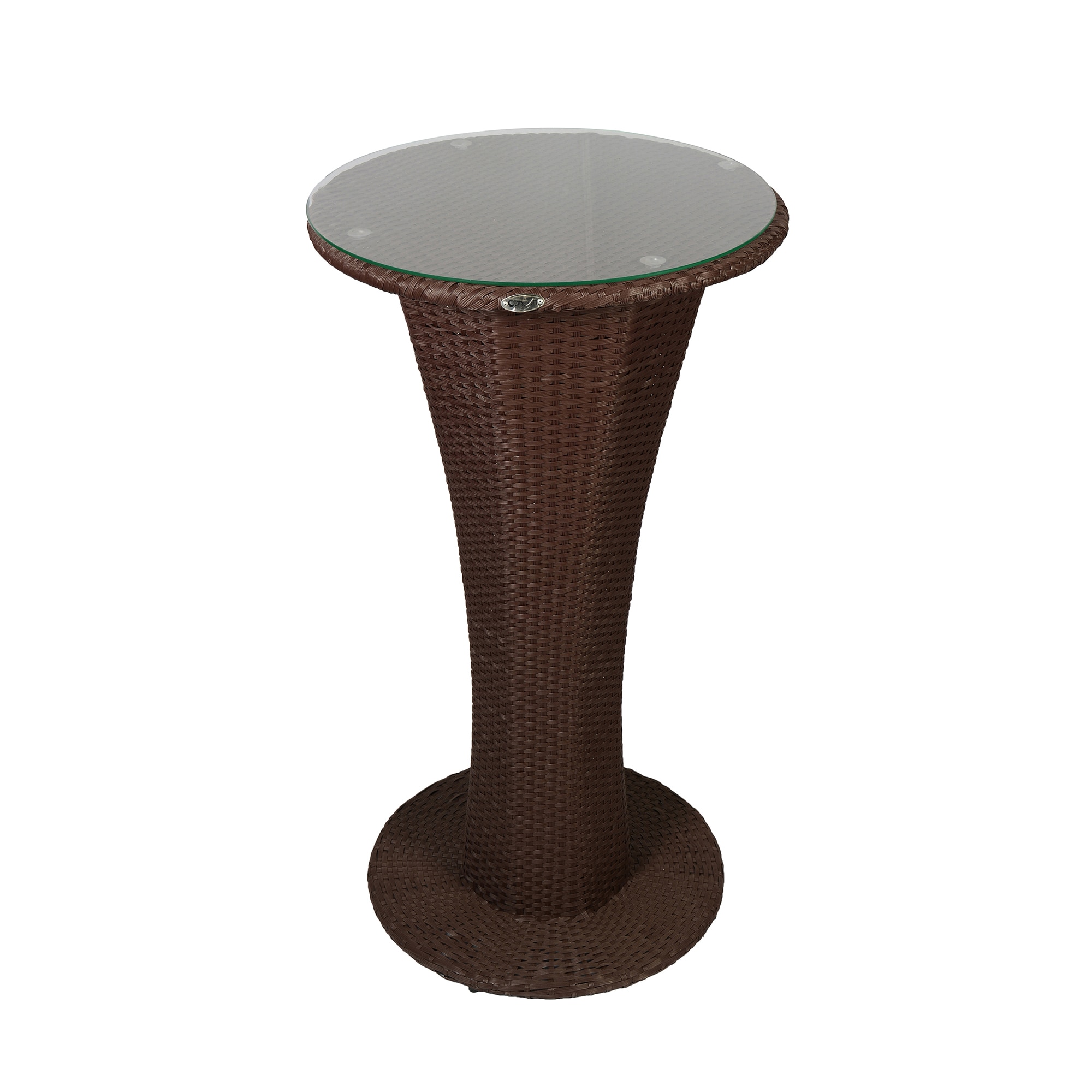 Colac  Wicker Chair In Brown Finish