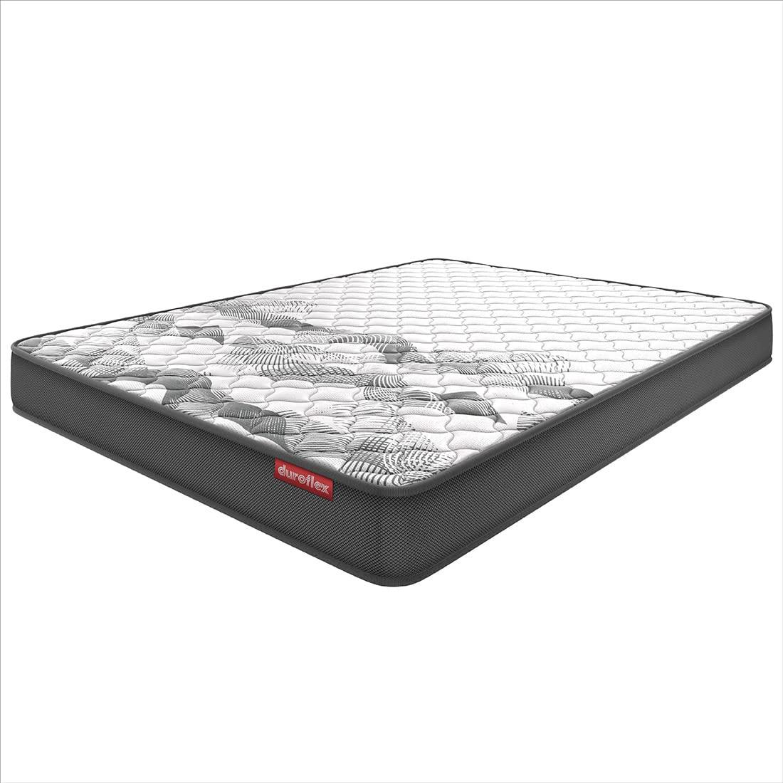 Durobond Pro Dual Side Reversible Coir Mattress, Firm and Medium Firm Comfort Grey