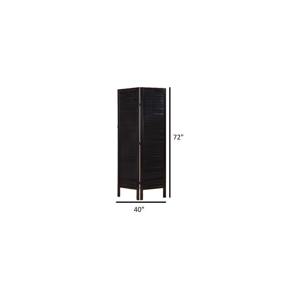 Eilah Solid Wood 4 Panel Room Divider