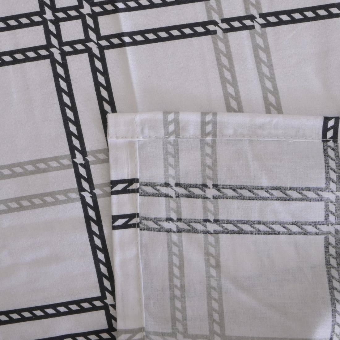 Threads Silky Touch Premium Super King Size Flat Bedsheet 274 x 274 cms