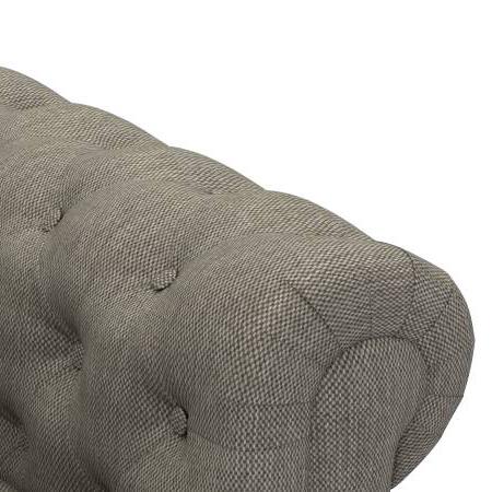 Winchester Premium 2 Seater Fabric Sofa in Mist Brown Colour
