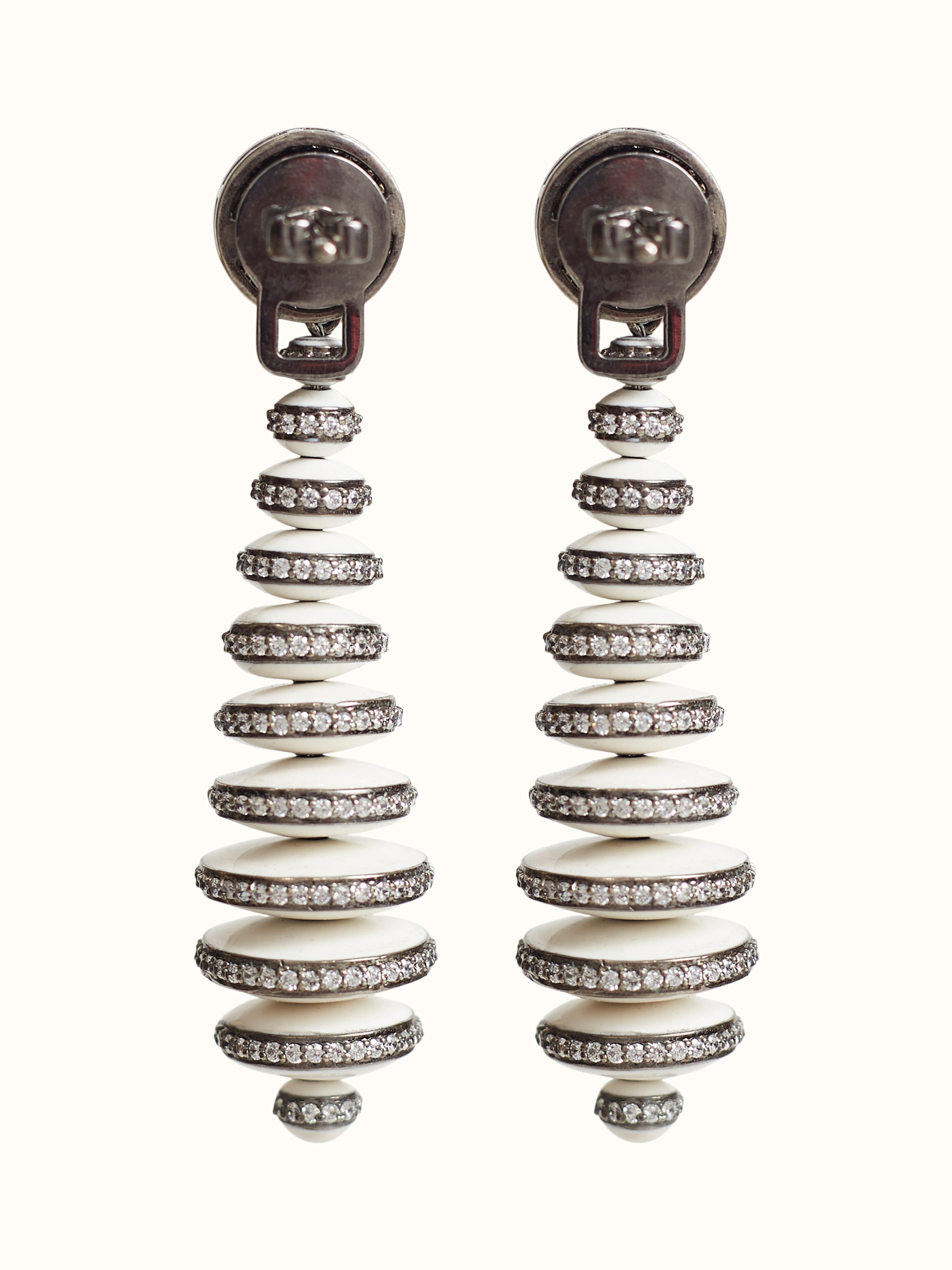 Silver Smithing Drop Earrings