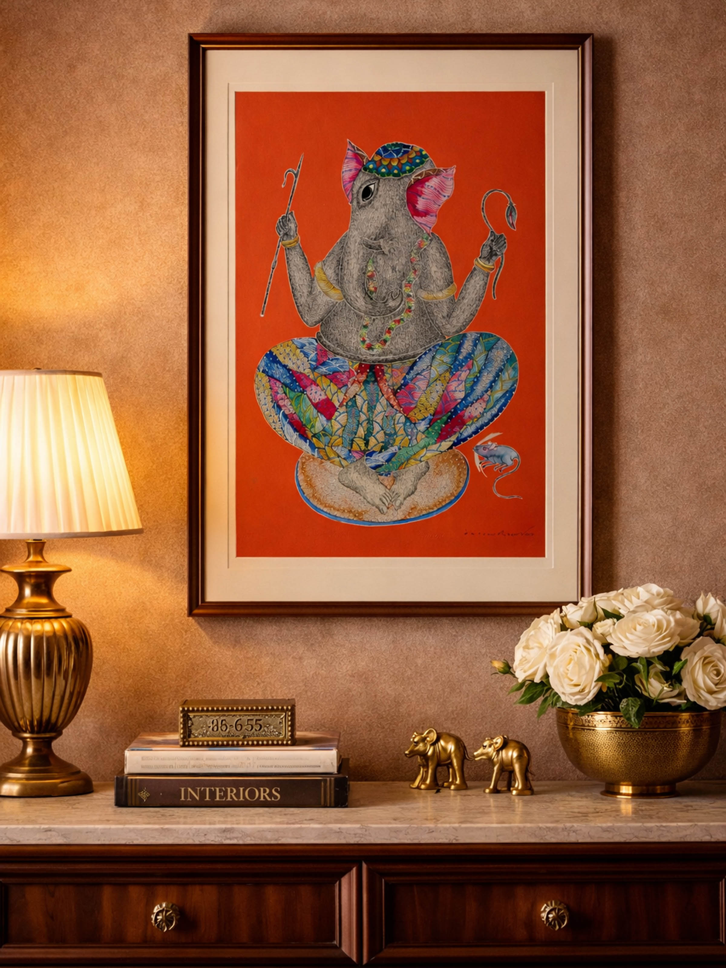 Ganesha Gond Art