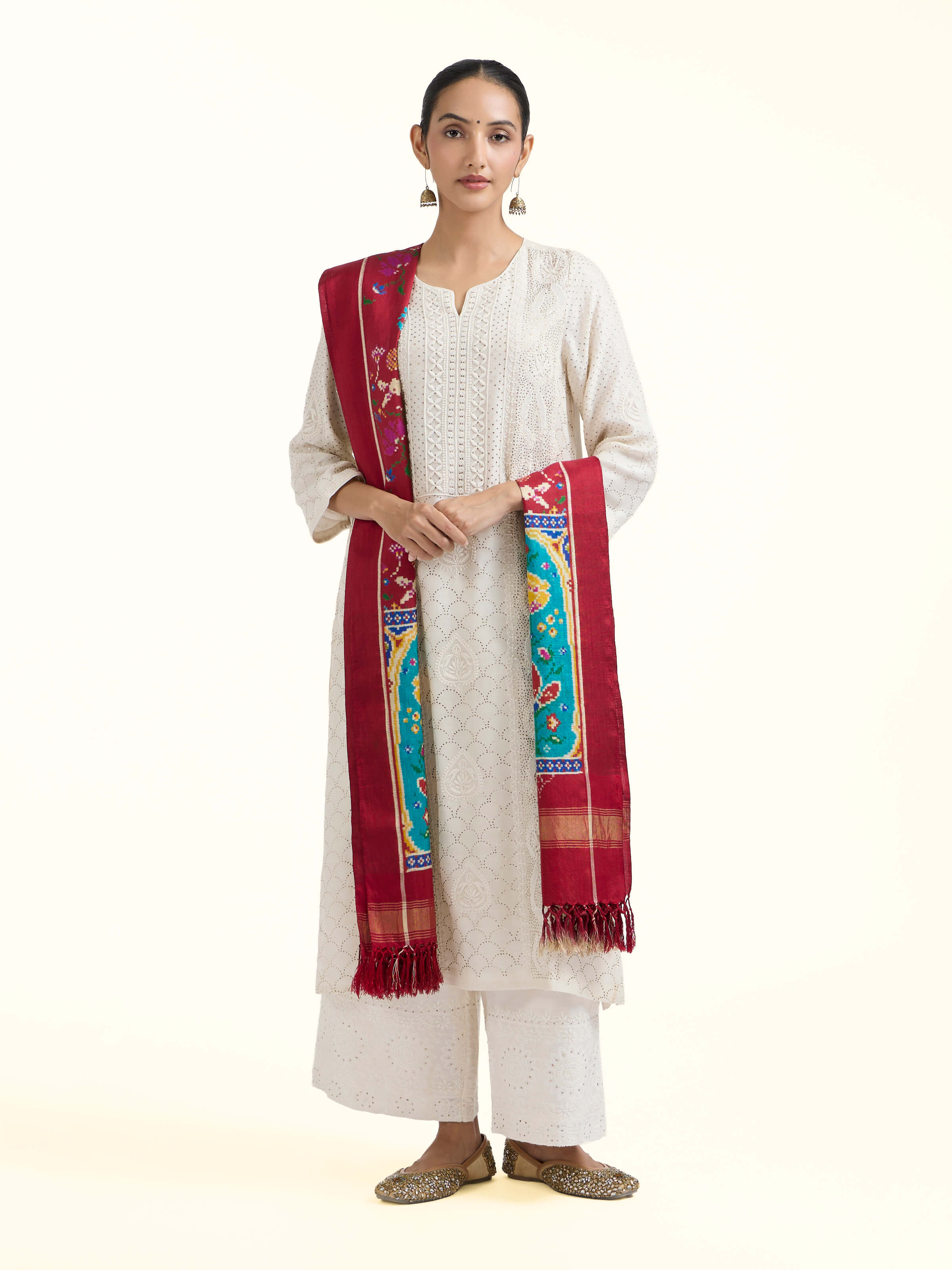 Patan Patola Handloom Silk Dupatta