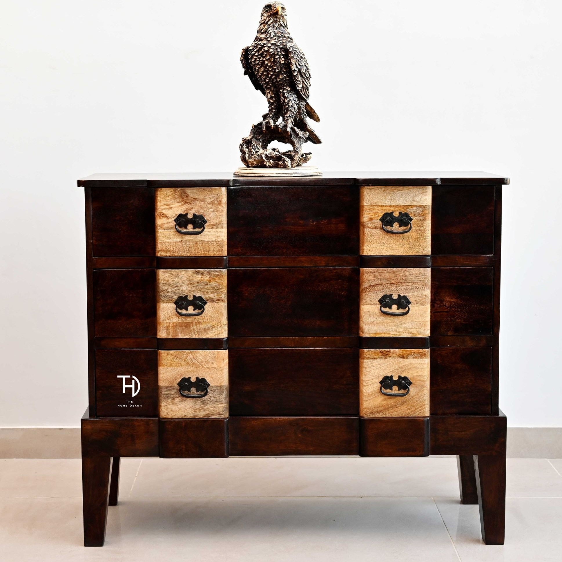 Ran 3 Drawer Chest In Walnut