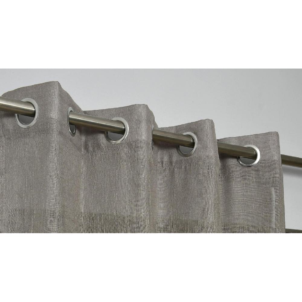 linen net Pack of 2 Sheer Door  Curtains.