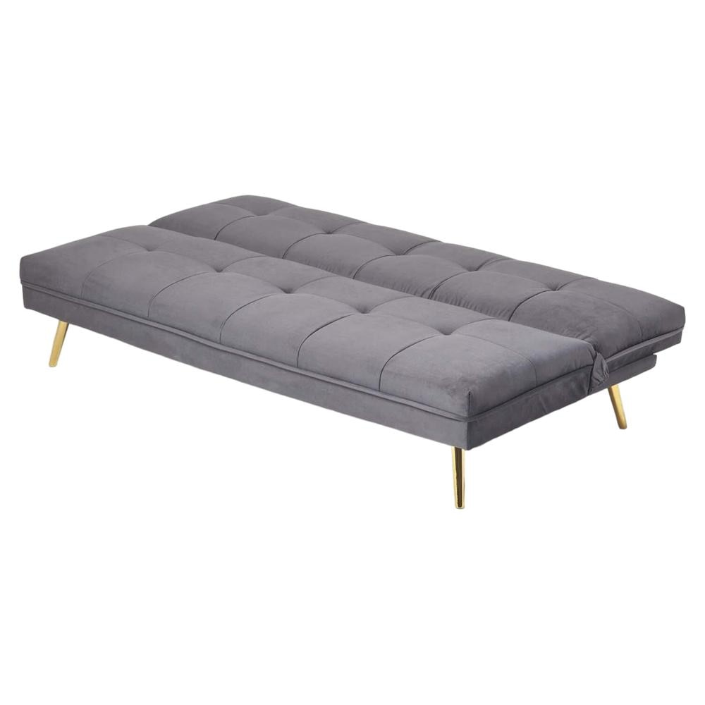 Lebon 3 Seater Sofa Cum Bed In Grey Color