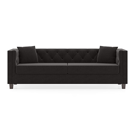 Windsor Sofa Set (Colour : Pebble Grey , Seater : 3+1+1)