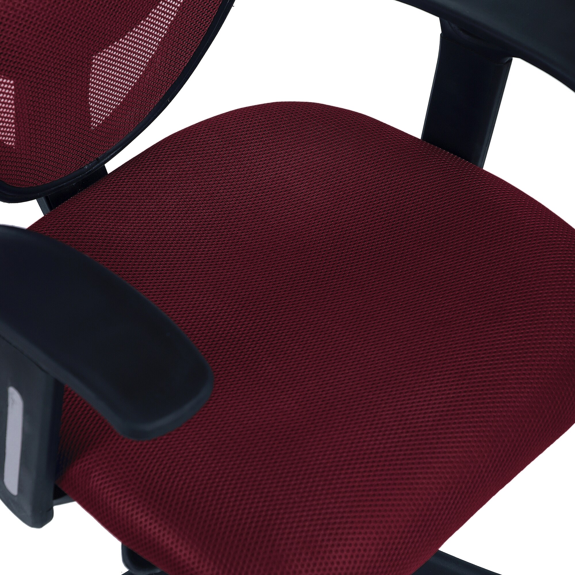 Aaeroa Low Back Ergonomic Chair in Maroon Colour