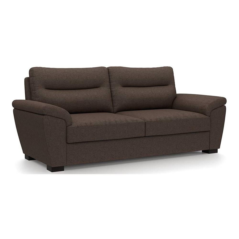 Adelaide Essential 3 Seater Fabric Sofa in Mocha Colour