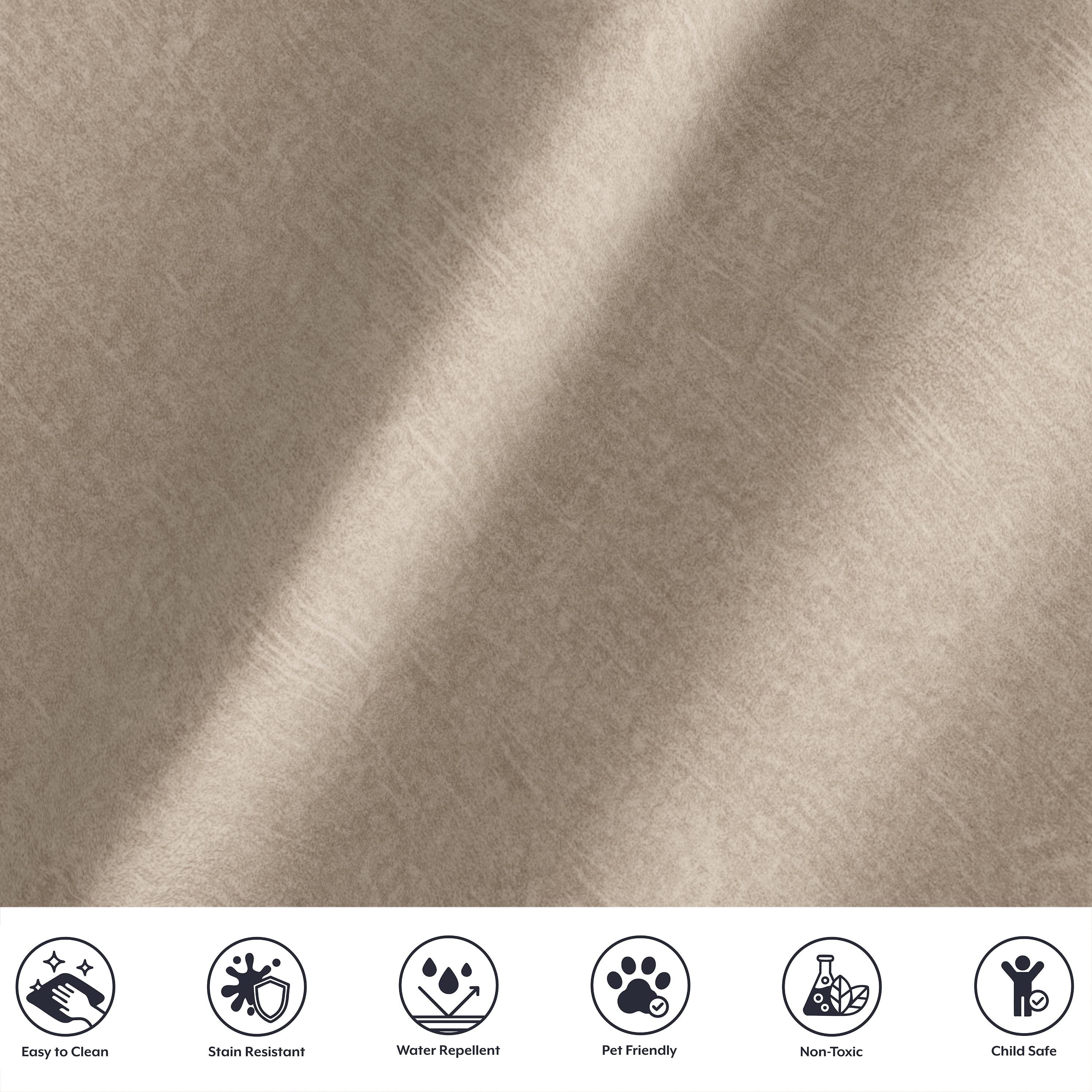 Ronan 1 Seater Fabric Sofa In Beige Colour