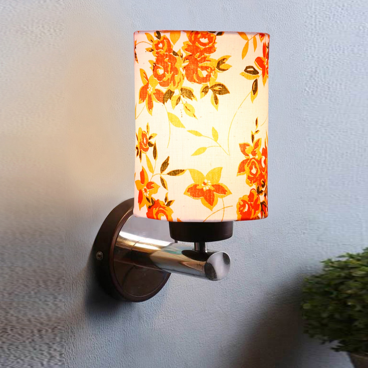 Devansh Metal Electric Wall Light in Multi Colour with Multi Shade Count of 1 Light - Devansh