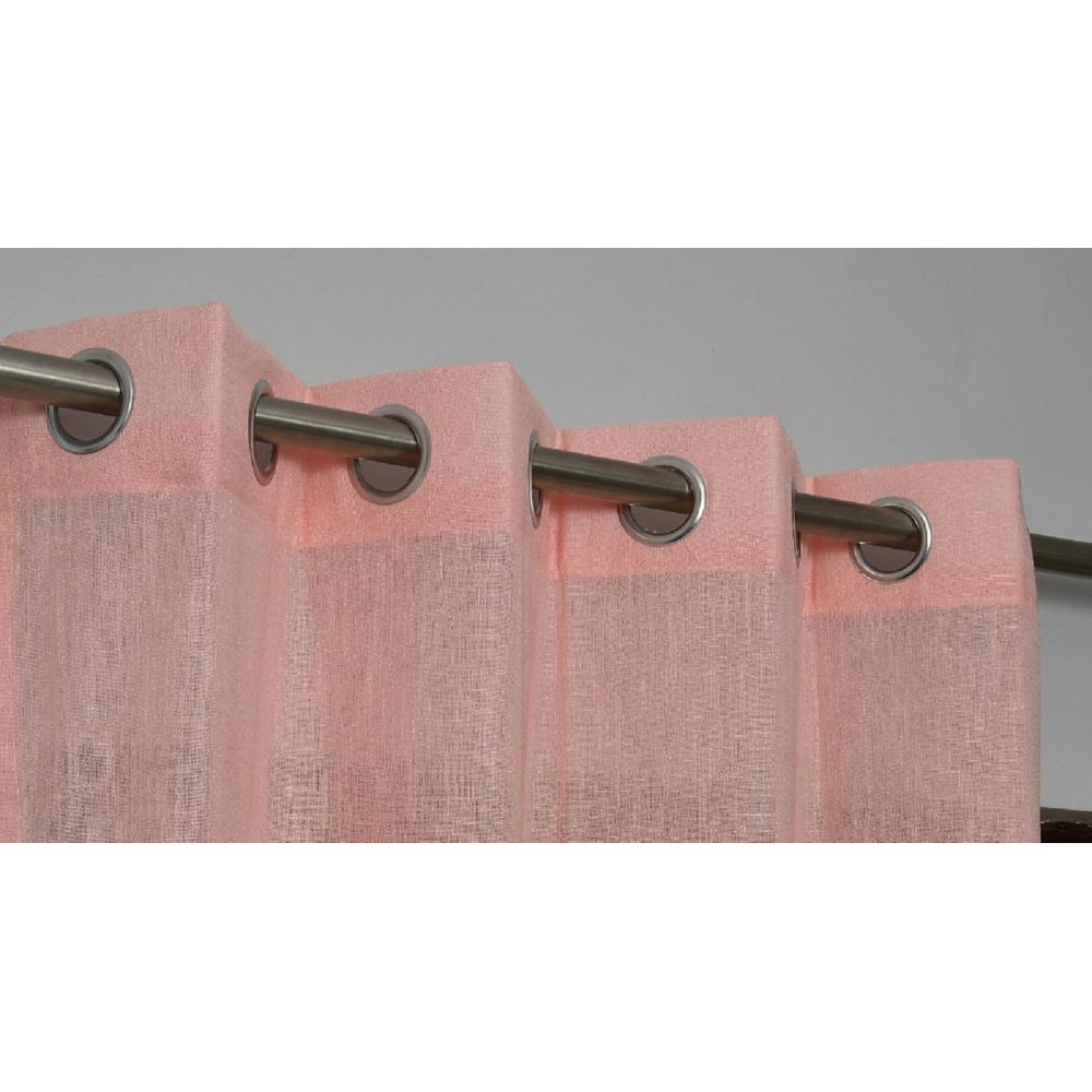 linen net Pack Of 2 Sheer Long Door Curtains