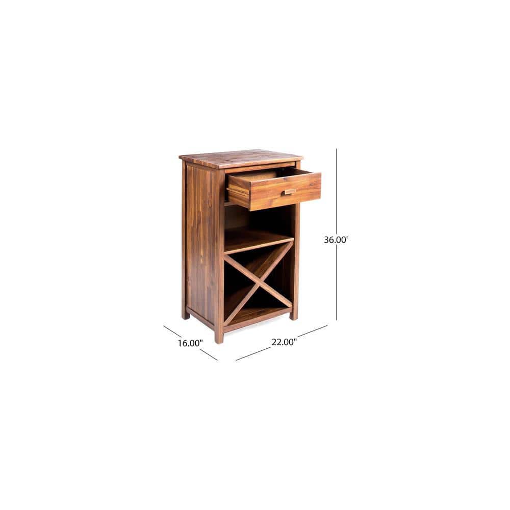 Claire Solid Wood Bedside Table