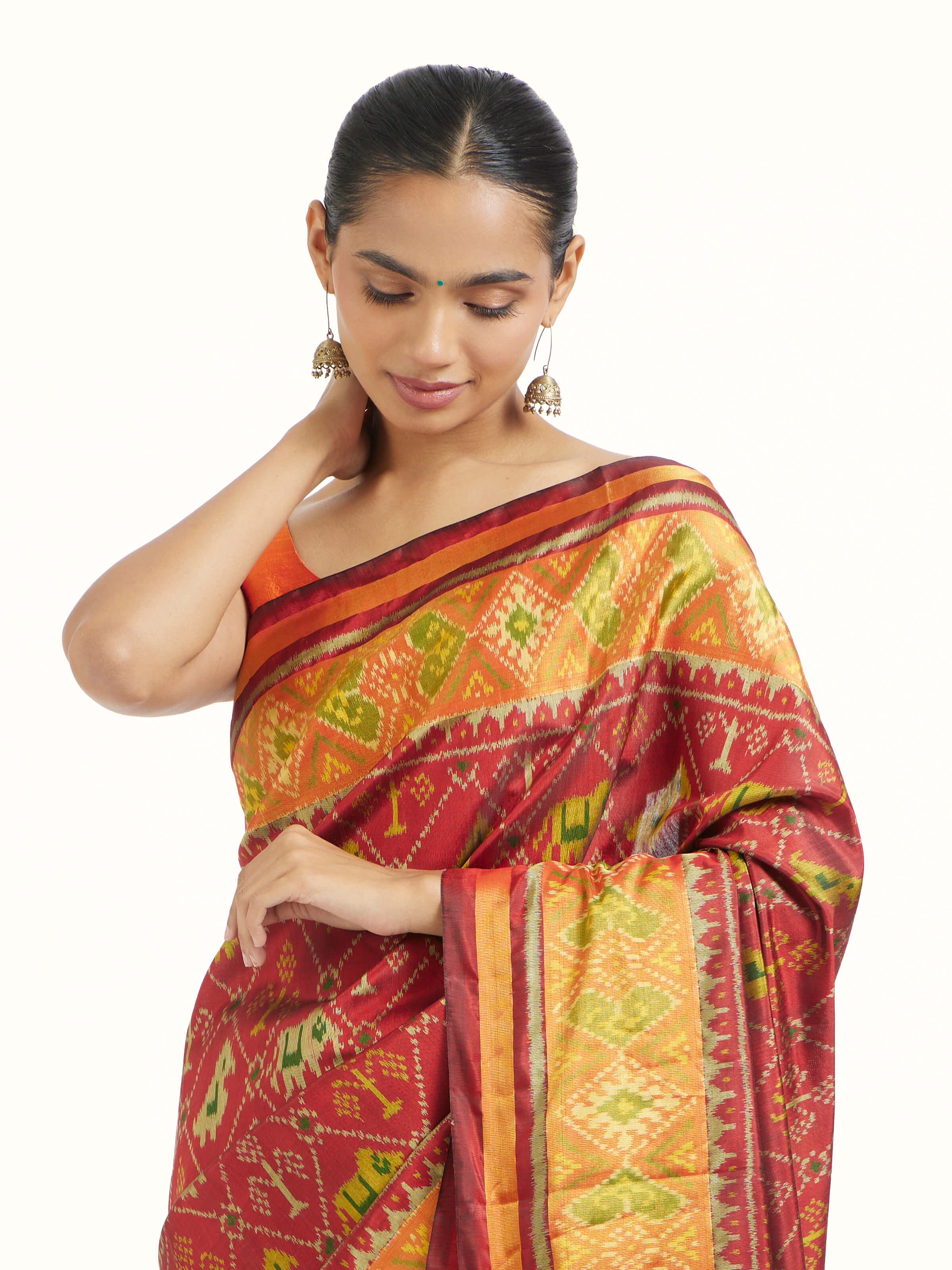 Rajkot Patola Ikat Saree