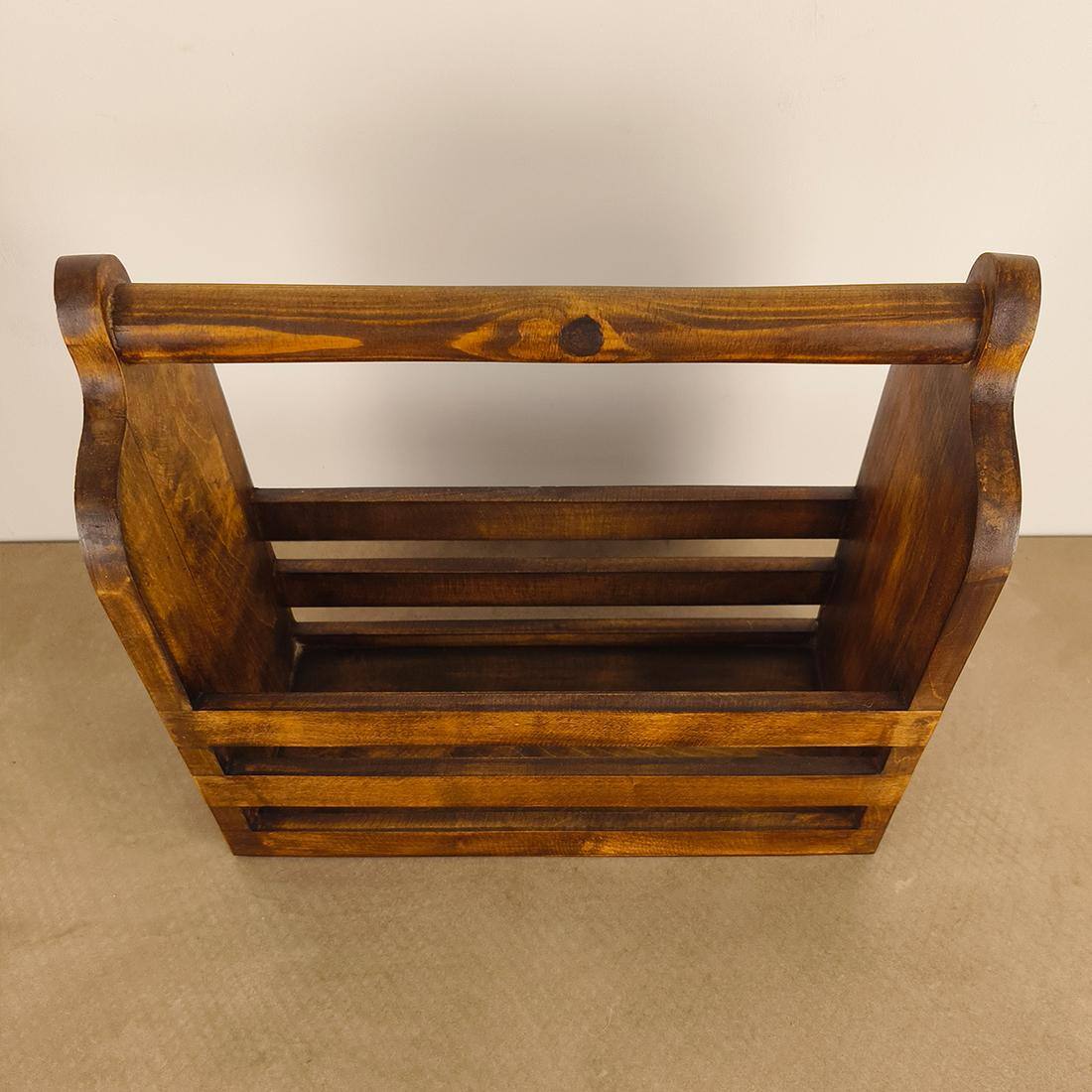 Adora Wooden Bottle & Cutlery Holder