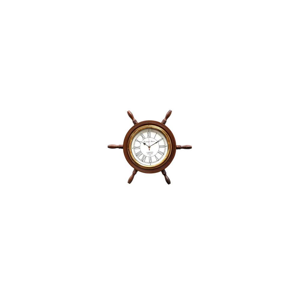 Ship Wheel Wall Clock