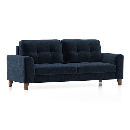 Verona Sofa Set (Colour: Cobalt Blue, Seater: 3+2+1)