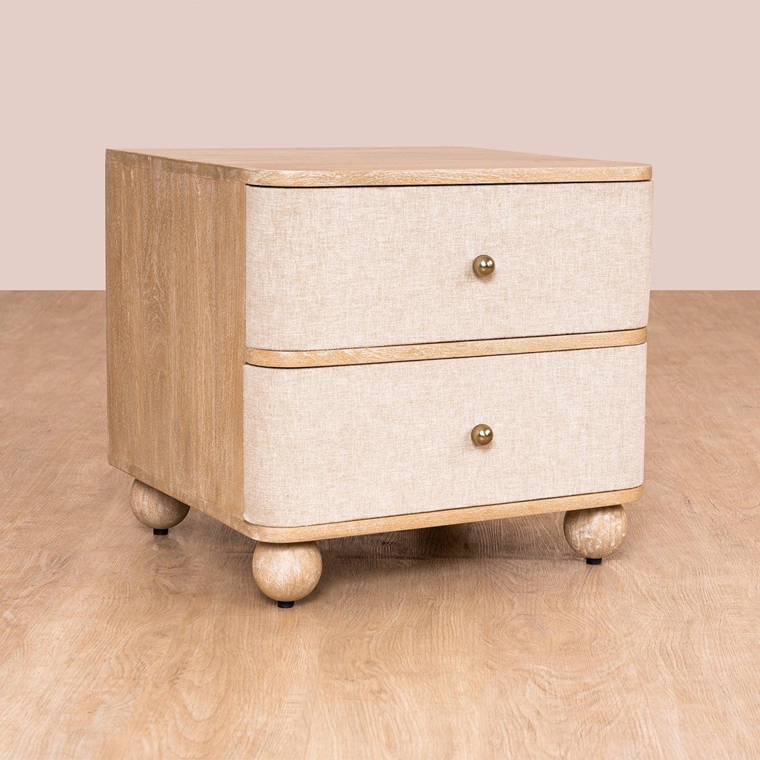 Neo Kyoto Bedside in White Finish