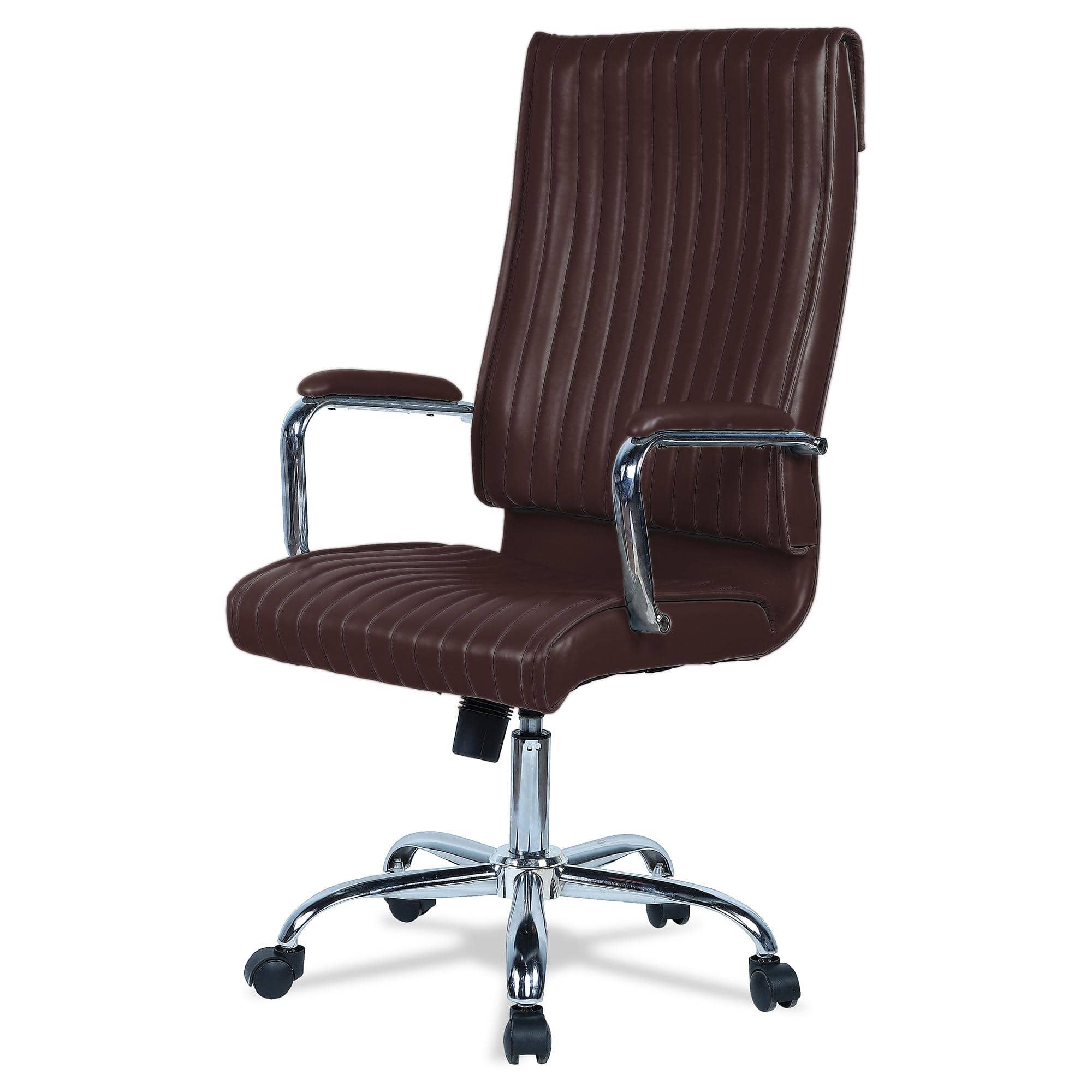 Leanoxa High Back Executive Chair in Brown Colour