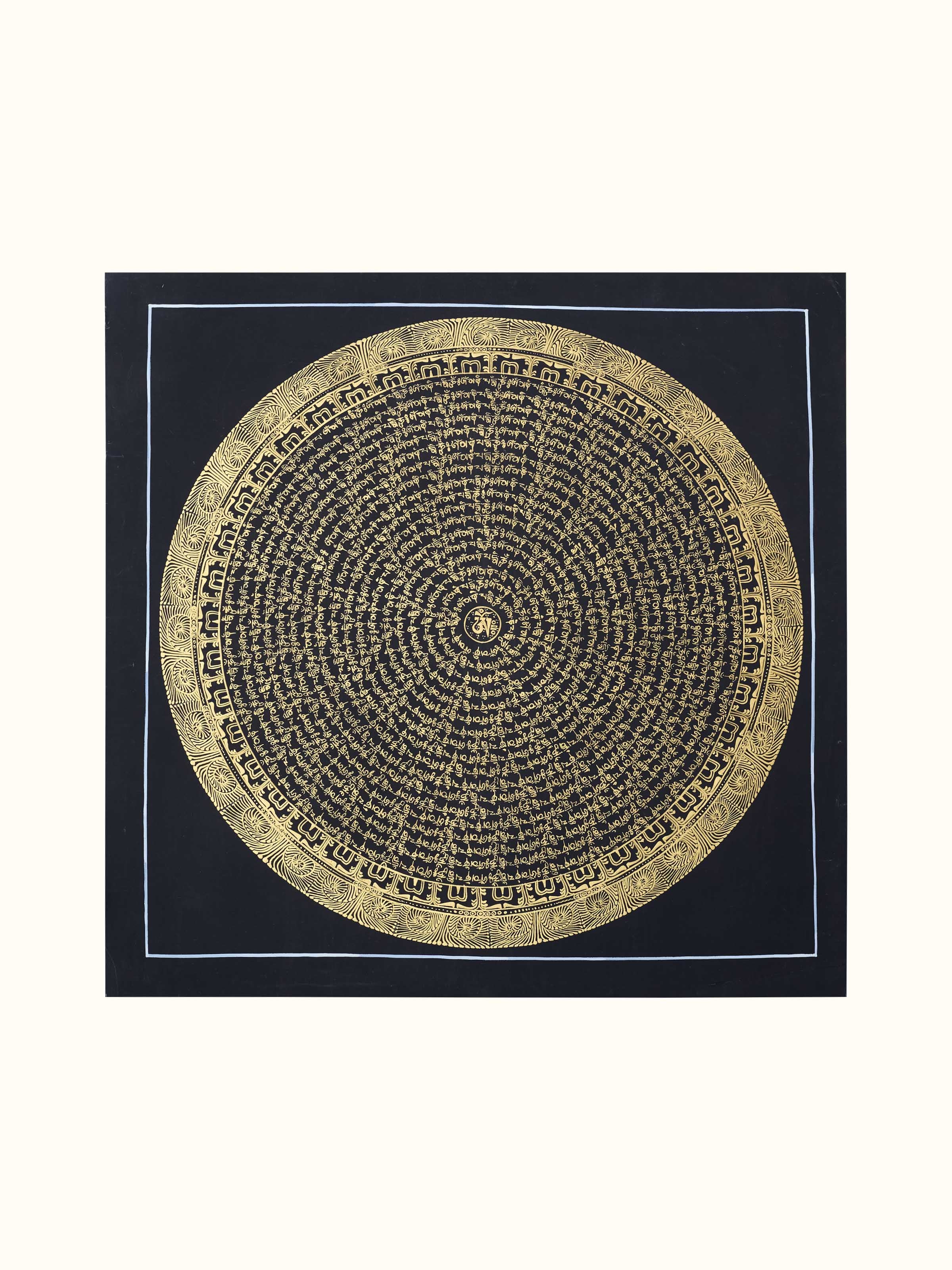 Mantra Thangka Painting
