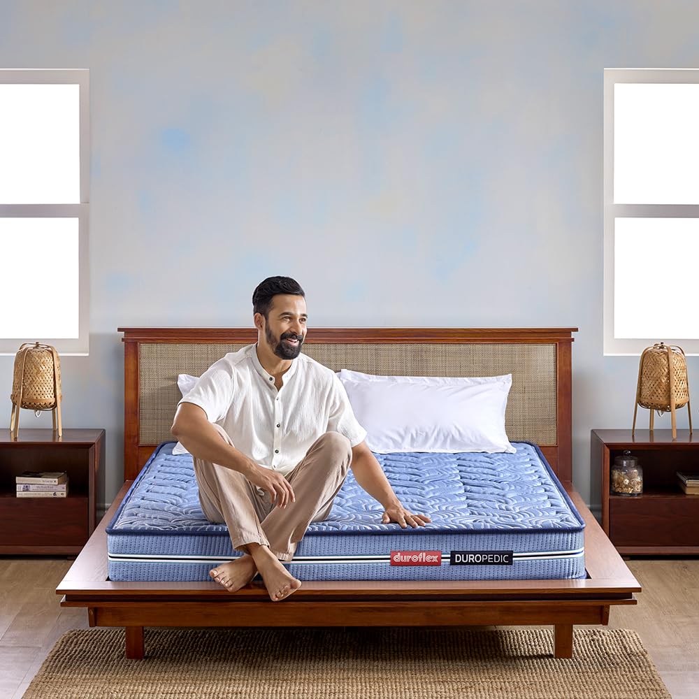 Duropedic with Doctor Recommended 5 Zone Dual Density Orthopedic Support Layer PU Bonded Foam Mattress (75 x 48 in, 5 Inches)