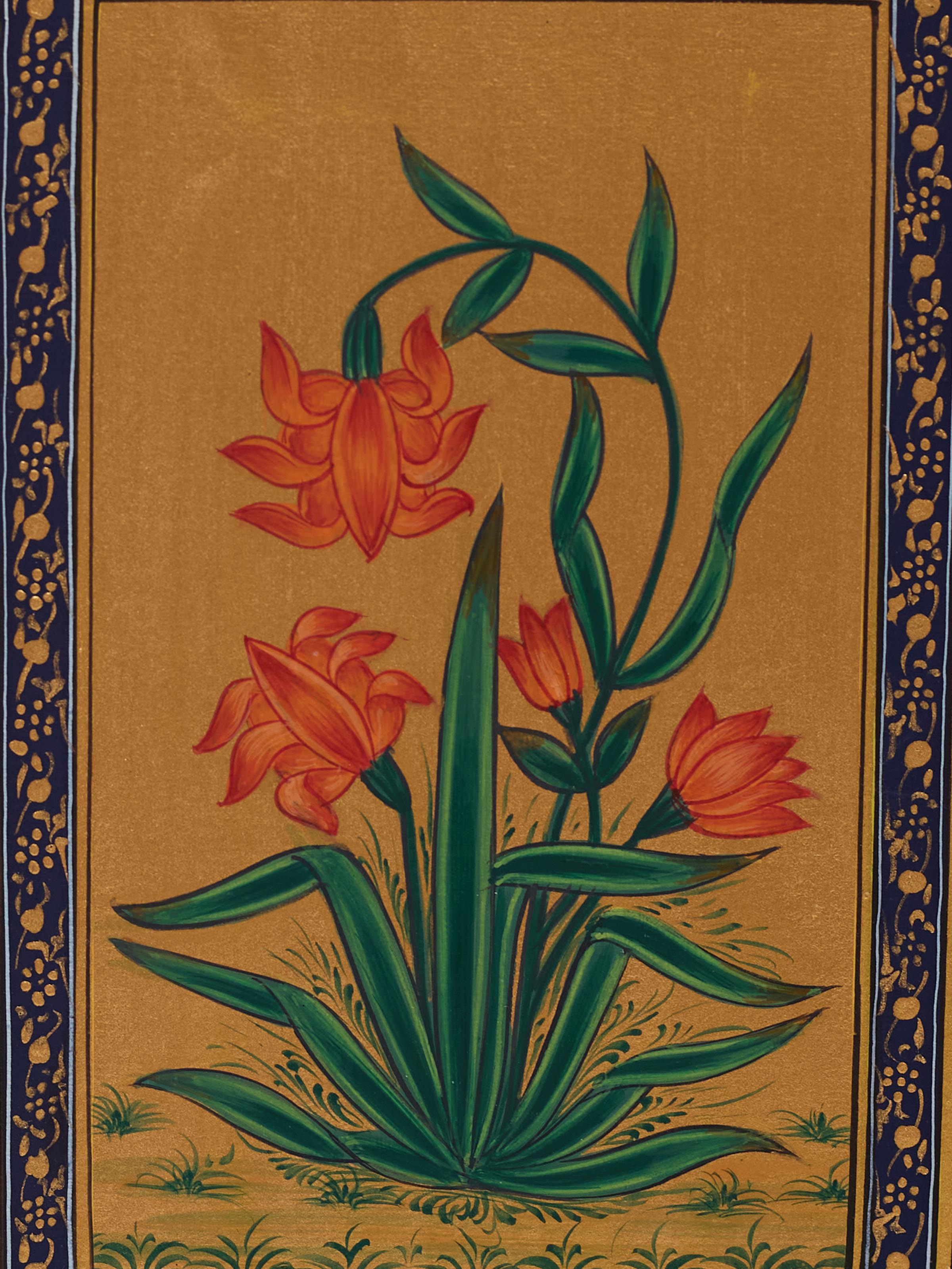 Lily Miniature Painting