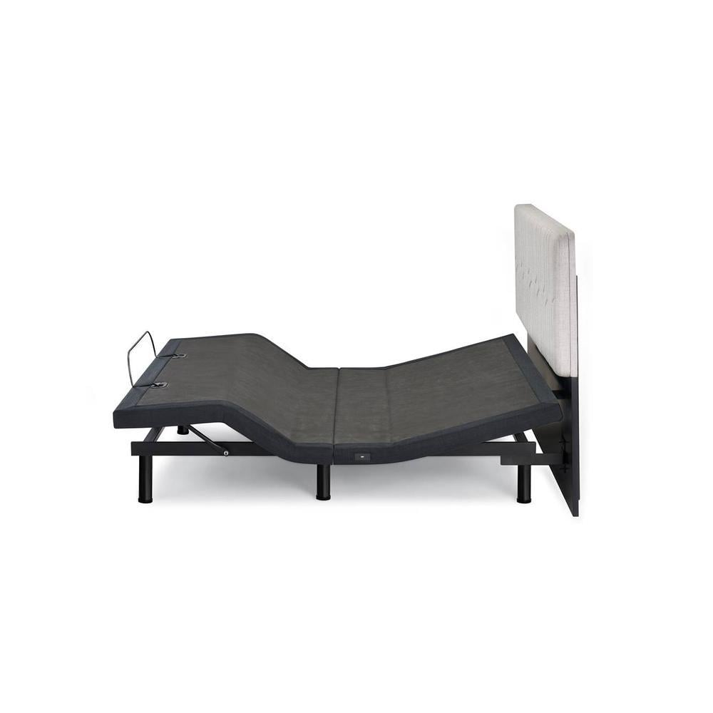 Wave Plus King Size Adjustable Bed With Under Bed Lighting, Massage And Sleep Modes With Headboard
