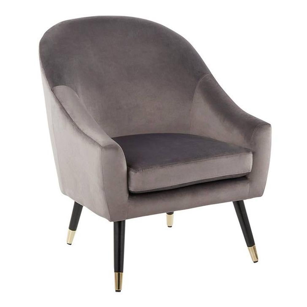 Matisse Accent Chair in Grey Colour