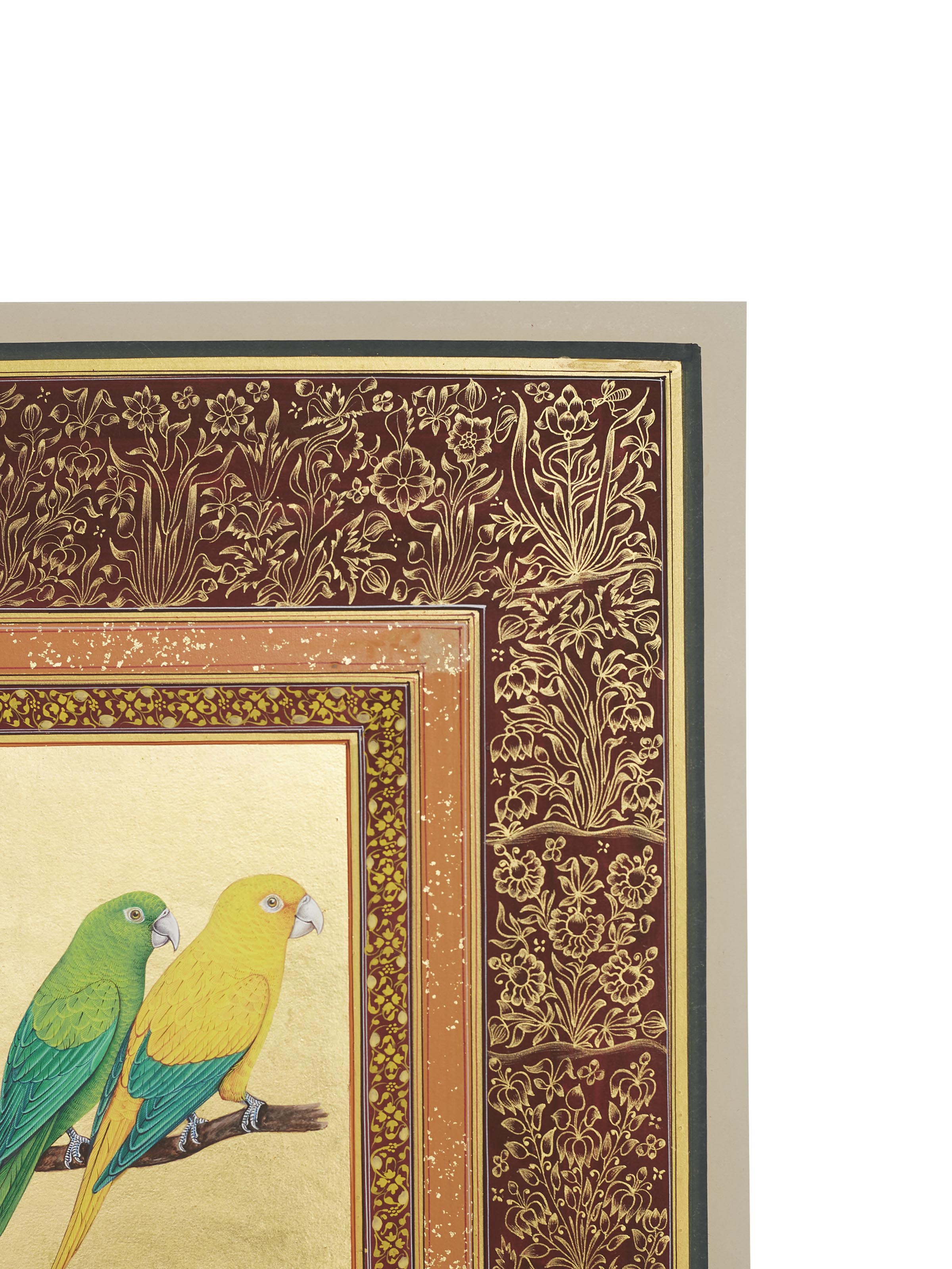 Birds Miniature Painting