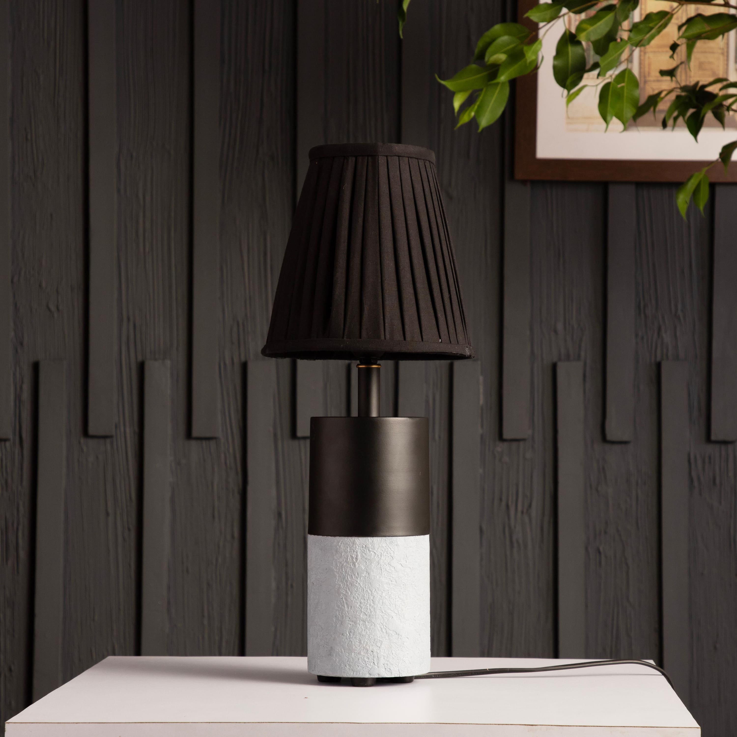 Concrete Table Lamp By Shoppeefry