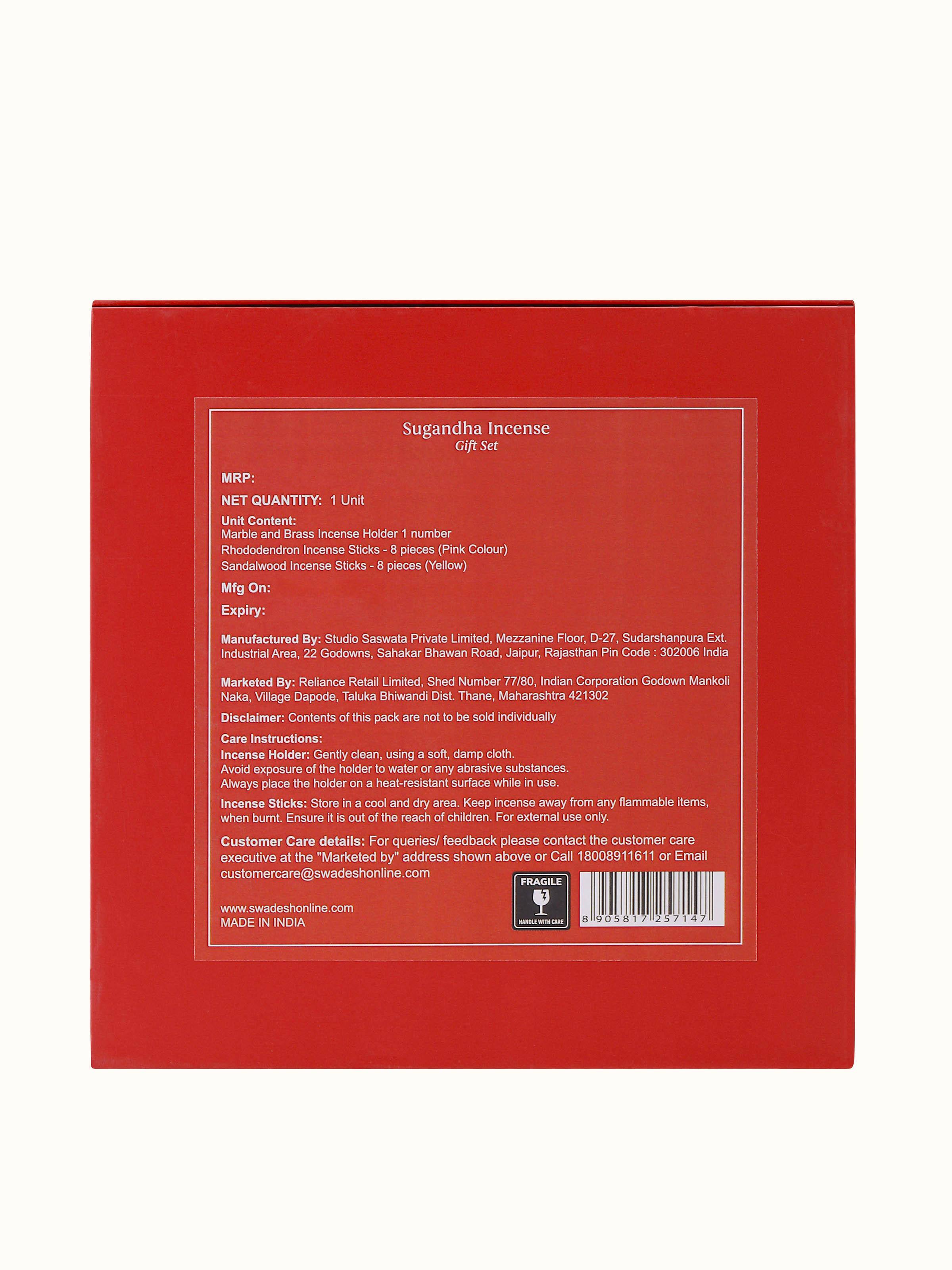 Sugandha Incense Gift Set