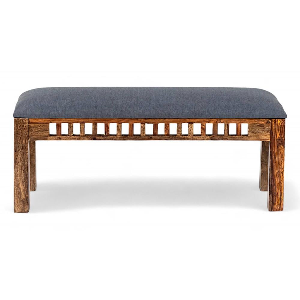 Oakmont Sheesham Wood Accent 6 Seater Dining Table Set