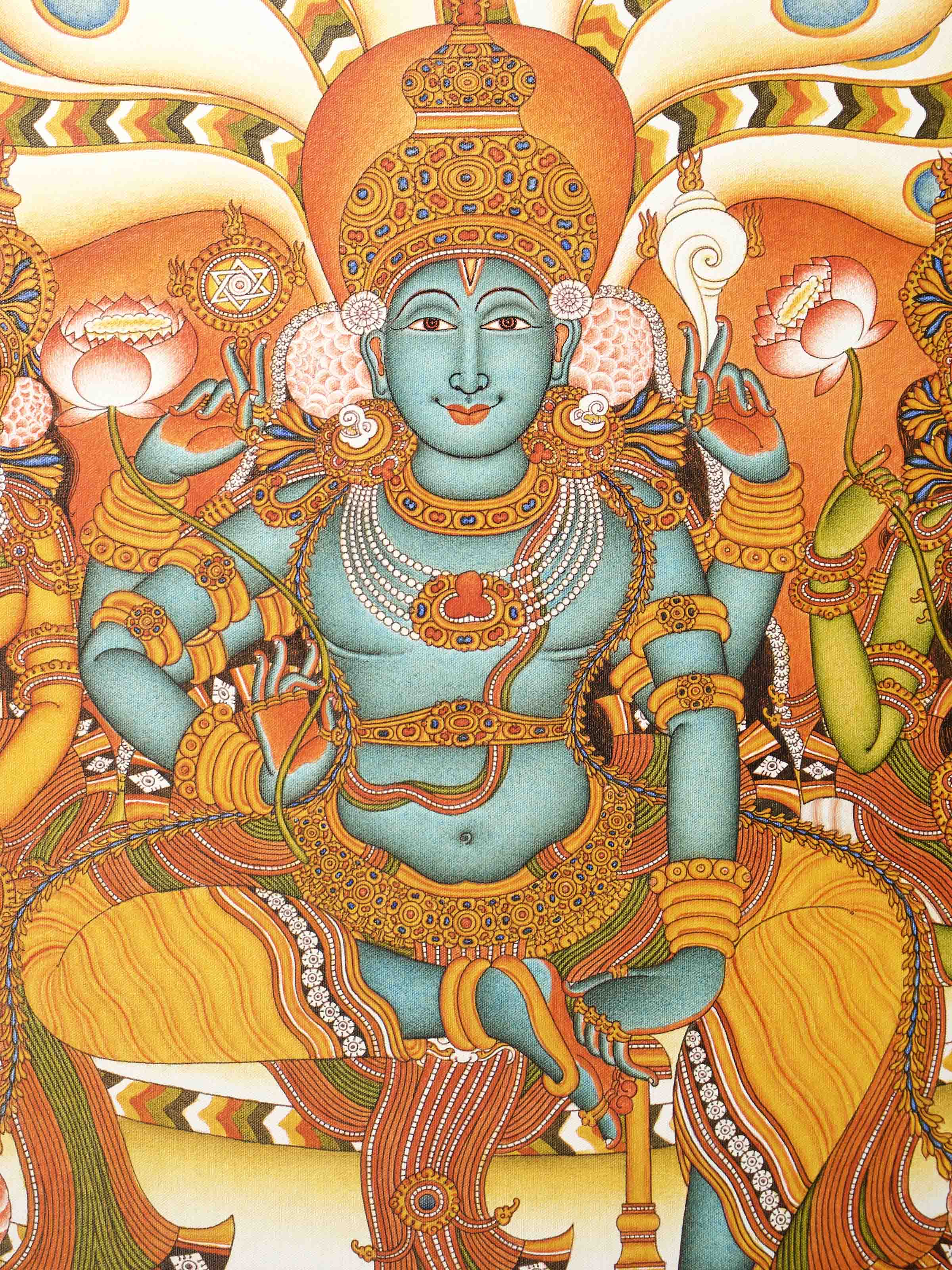 Anantha Padmanabha Kerala Mural Painting