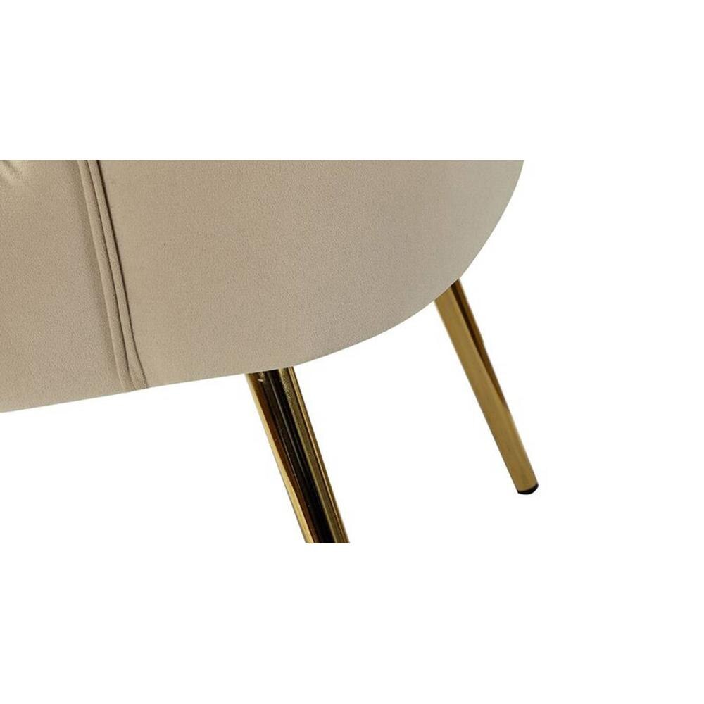 Crimson Accent Chair in Maroon Colour