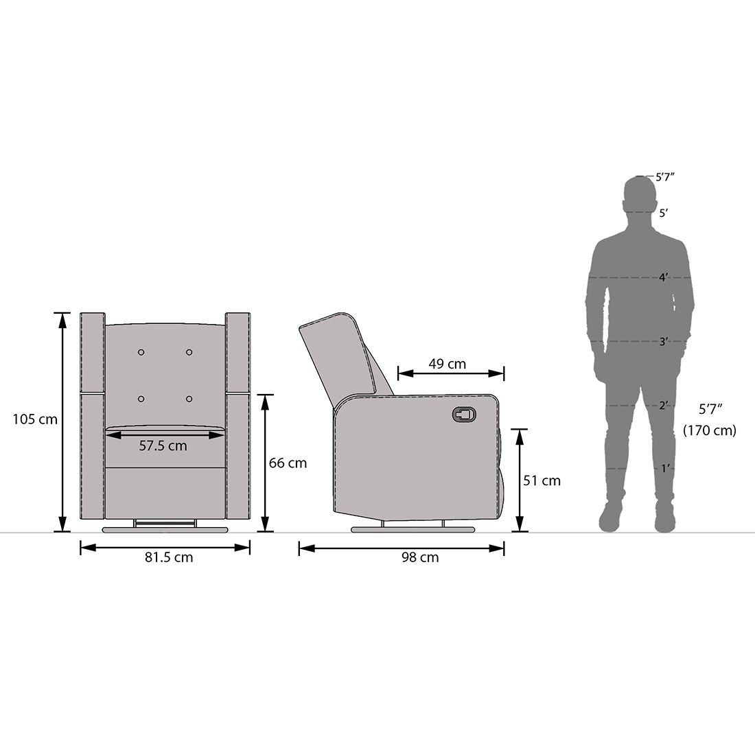 Irene One Seater Rocker Swivel Recliner in Mustard Floral Velvet Colour