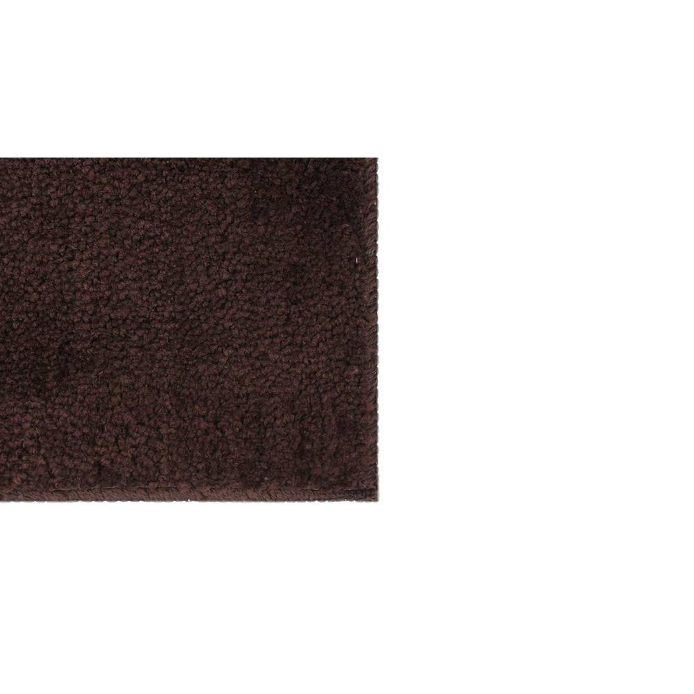 Marianna Brown Solid Natural Fiber 23x15 inches Anti-Skid Bath Mat