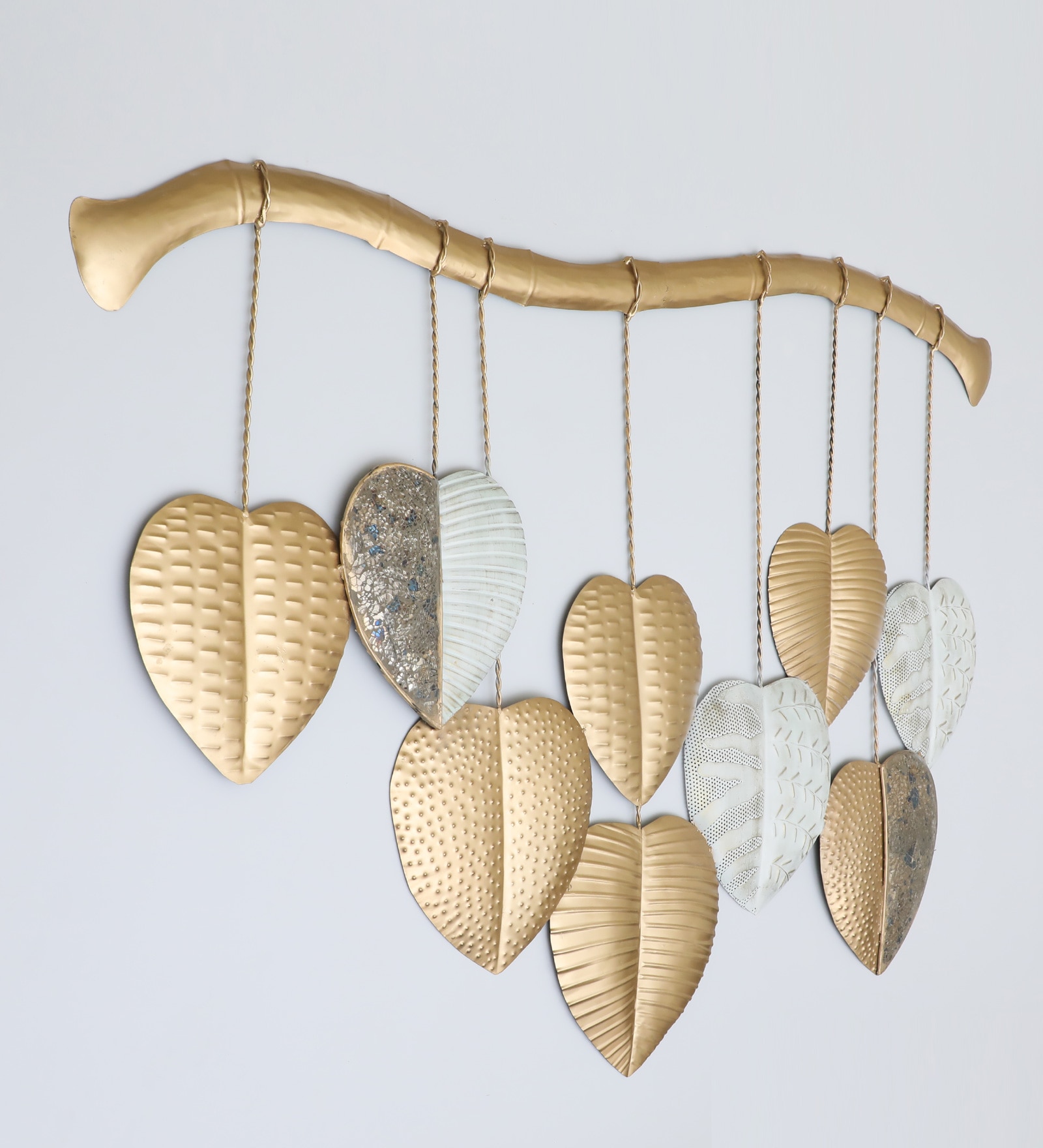 vedas exports W-Betel Abstract Metal Wall Decor in Multicolor Set of 1-picture-12