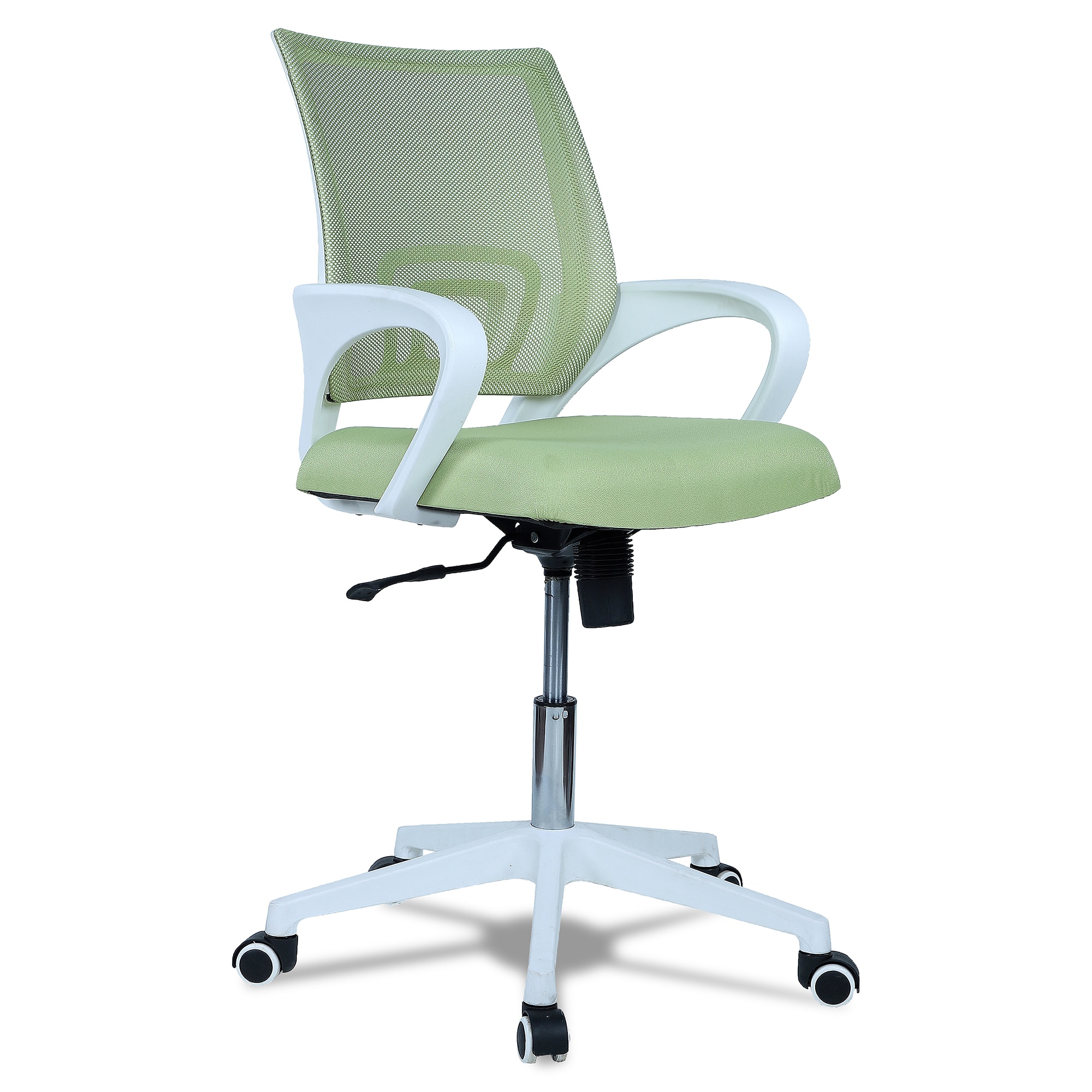 Naamikoa Mid Back Ergonomic Chair in Pearl Green Colour