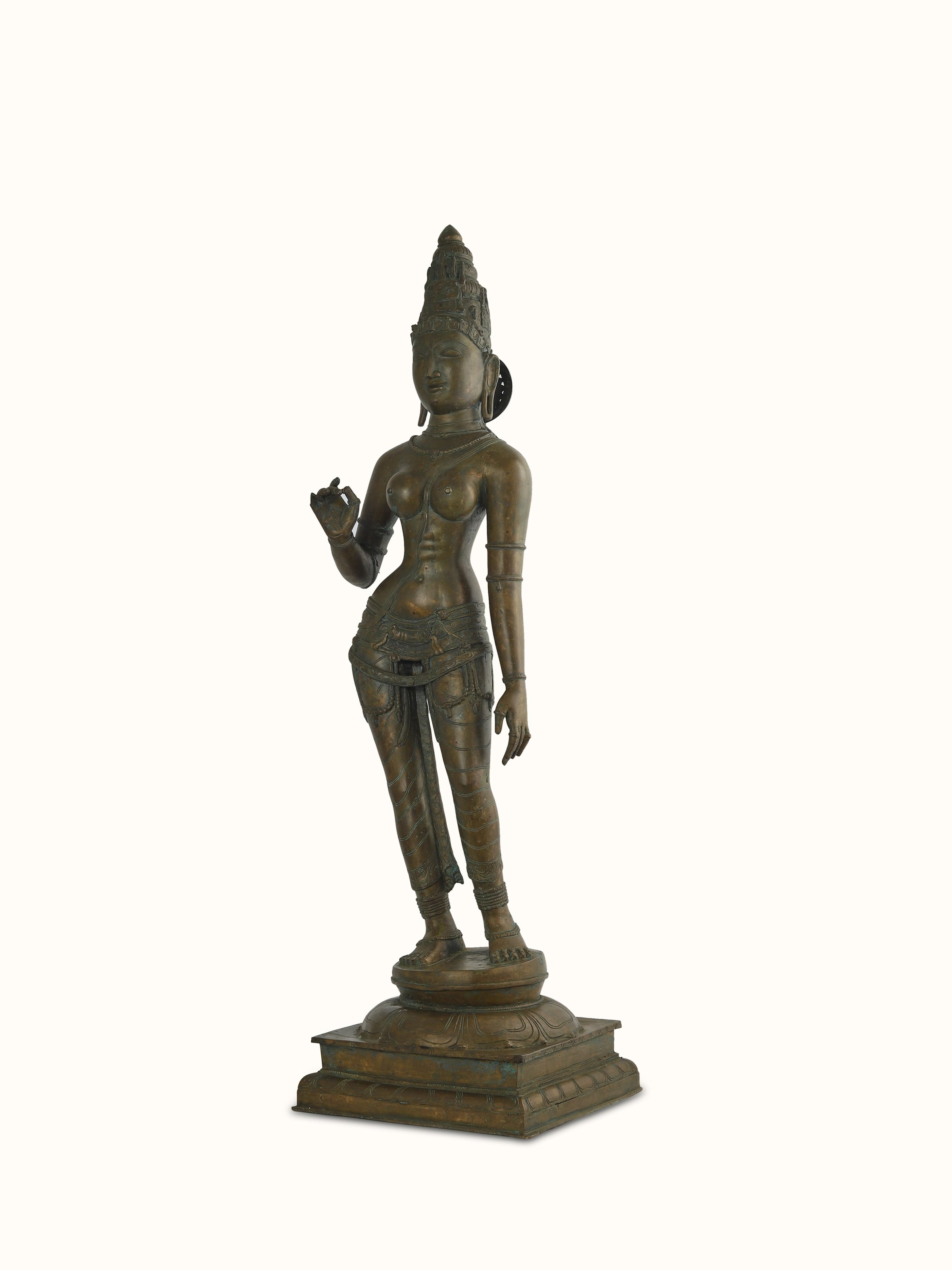 Bronze Casting Sivagami Idol