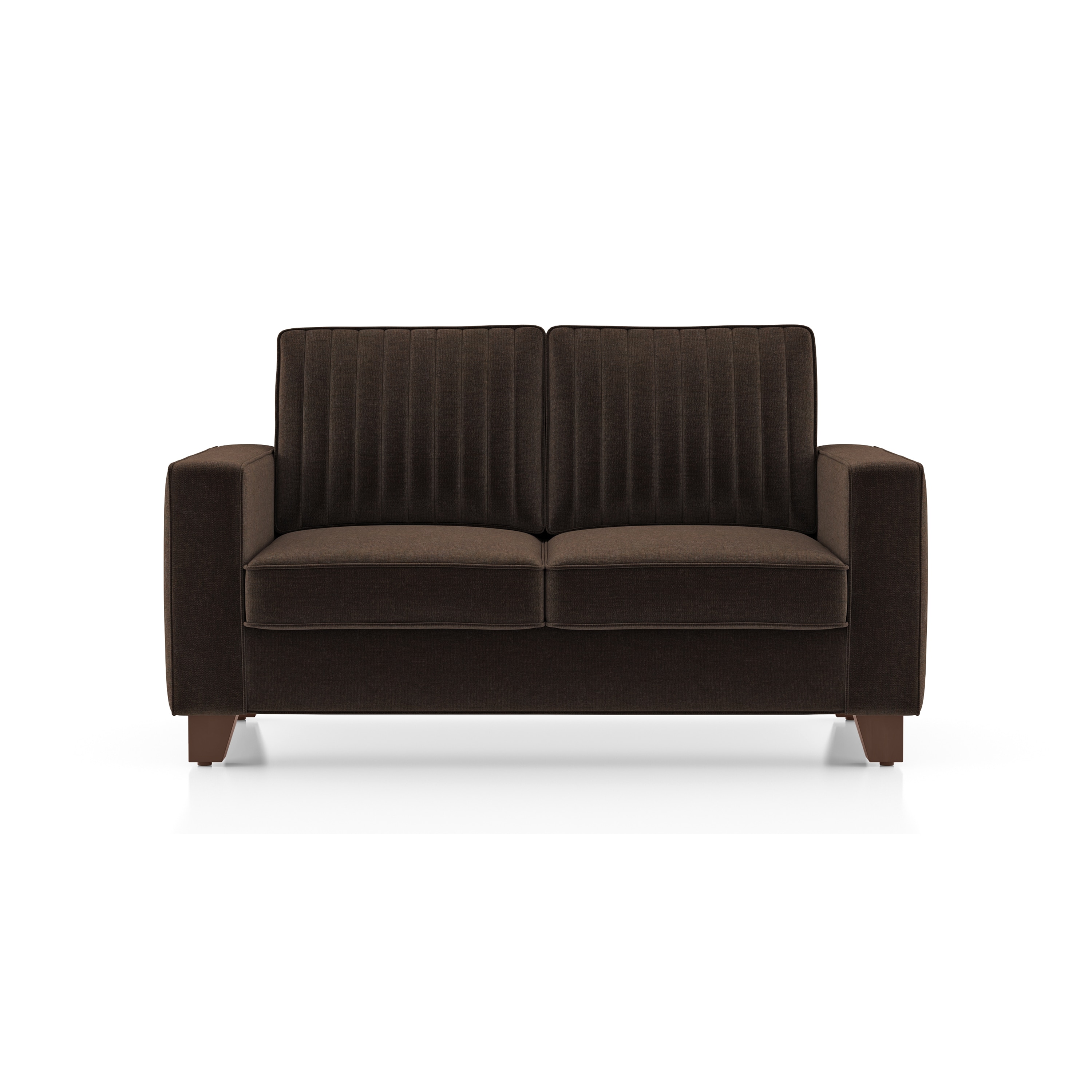 urban ladder Apollo Neo 2 Seater Fabric Sofa in Dark Earth Colour (Back Height : Regular, Cushion Type : Soft)-picture-12
